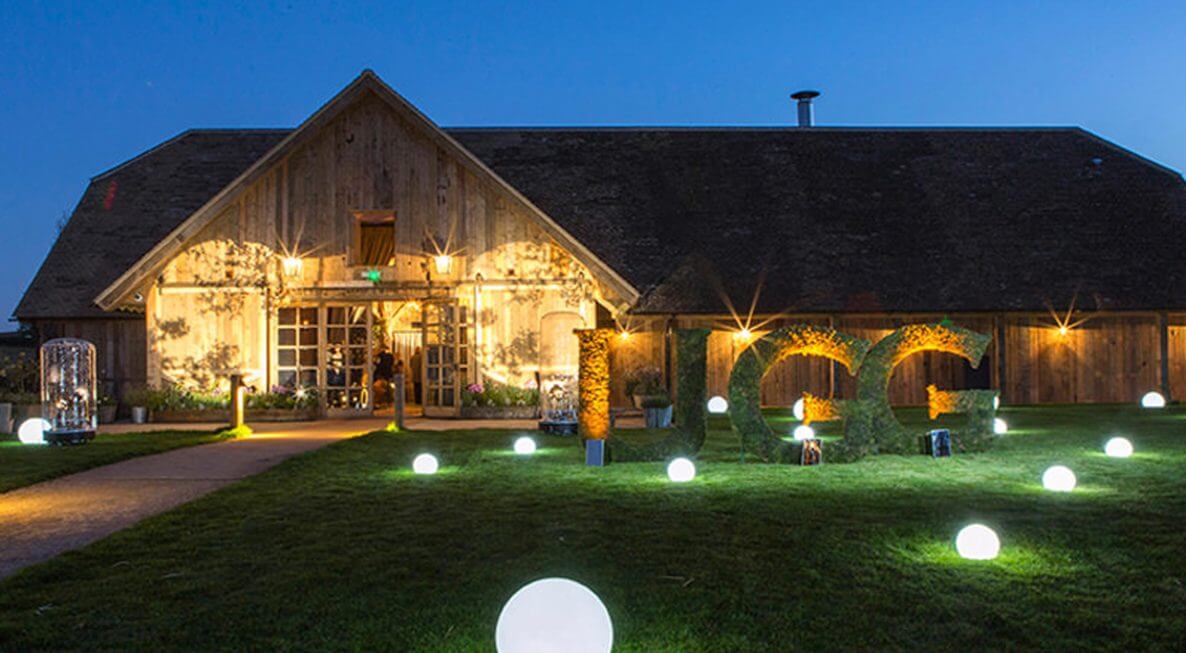 Outside event lighting