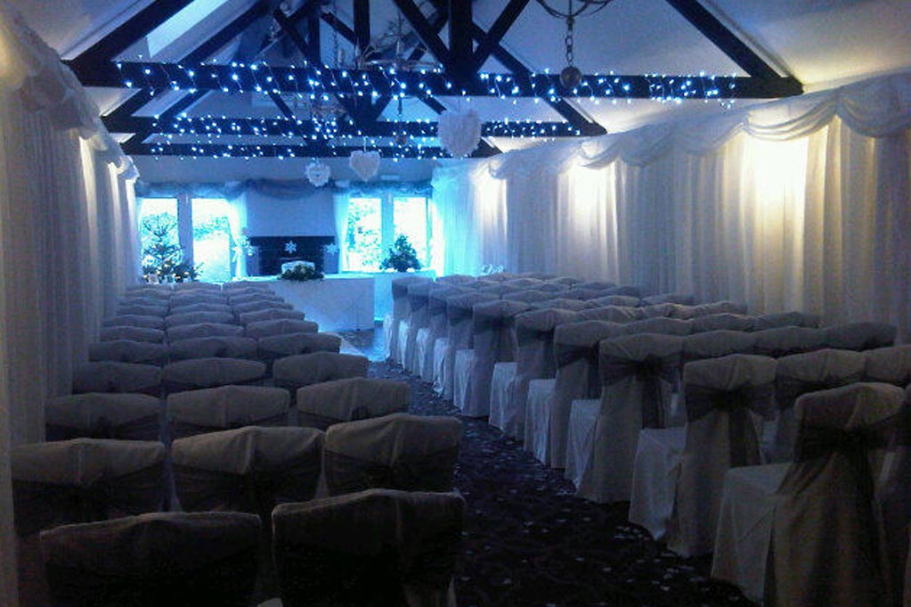 Draping at the Priest House