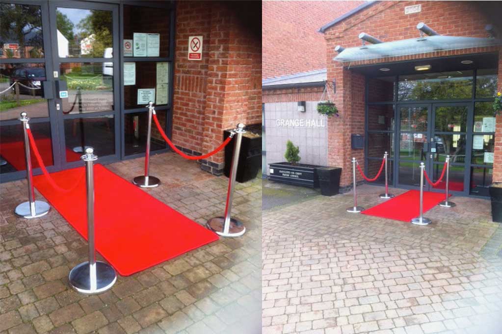 Red Carpet at Grange Hall