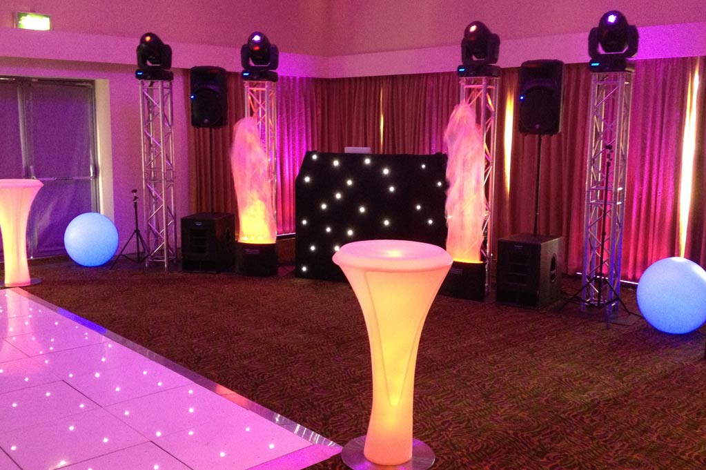 Wedding Disco and DJ Hire at Marriott Leicester