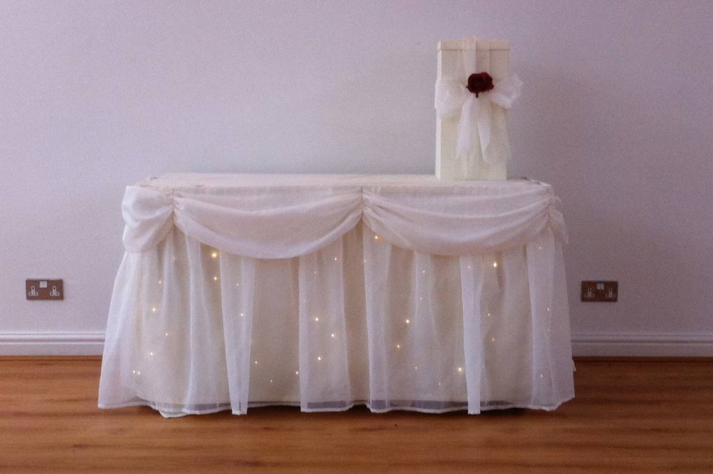 Wedding Decor at Haughton hall