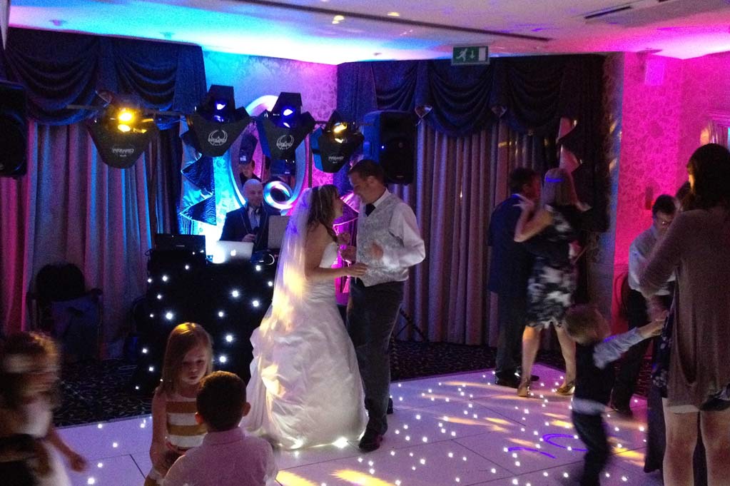 Wedding DJ at The Belmont Hotel, Leicester