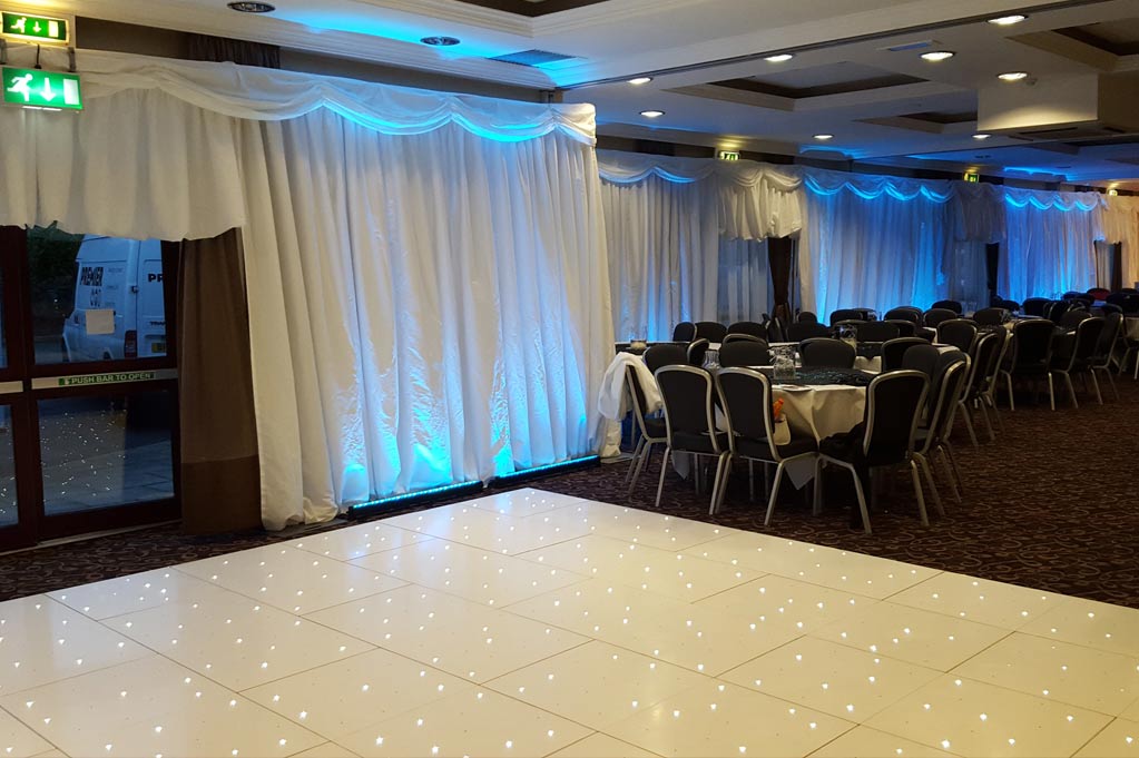 Wedding Draping at Link Hotel