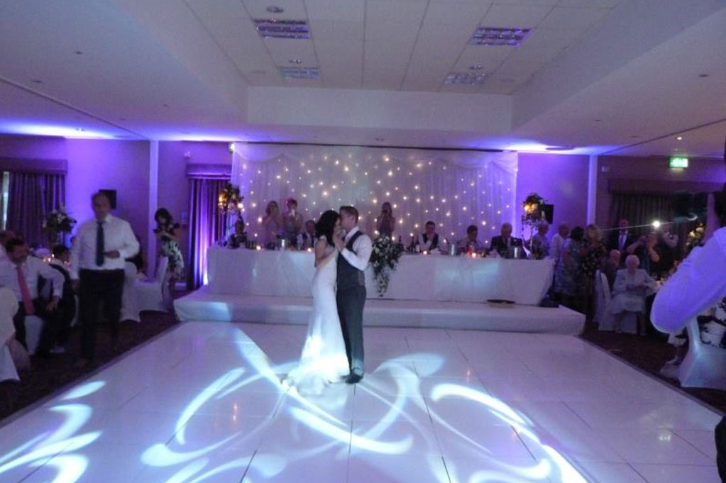 Eastwood hall Wedding Backdrop