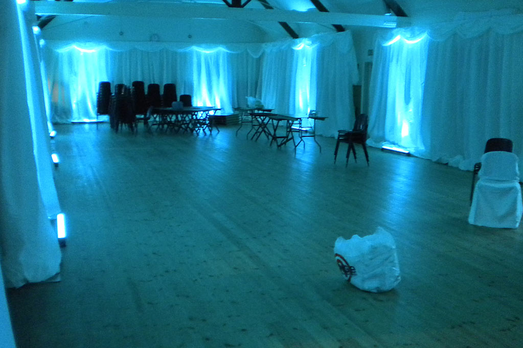 Wolvey Village Hall Draping