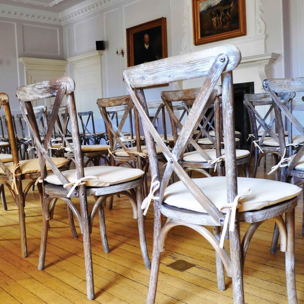Cross Back Chairs Hire in the Midlands Premier Events