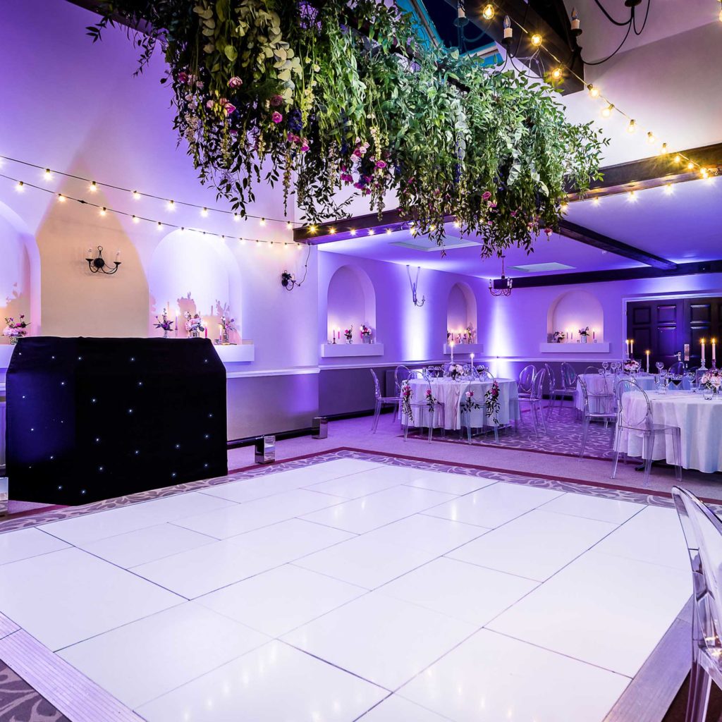 Plain White Dancefloor Hire London