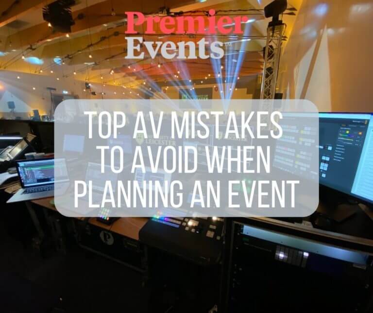 Top AV Mistakes to Avoid When Planning an Event