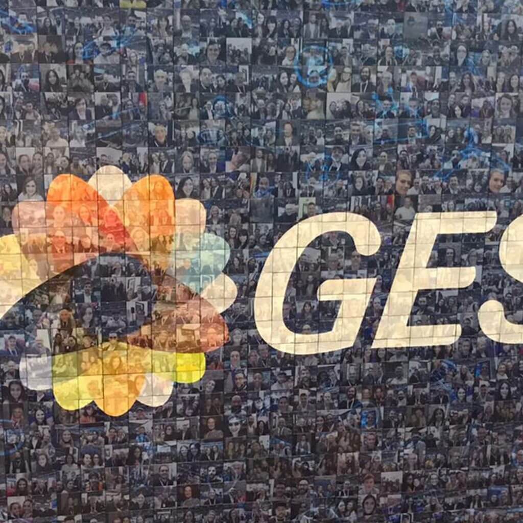 Photo Mosaic Wall Hire London