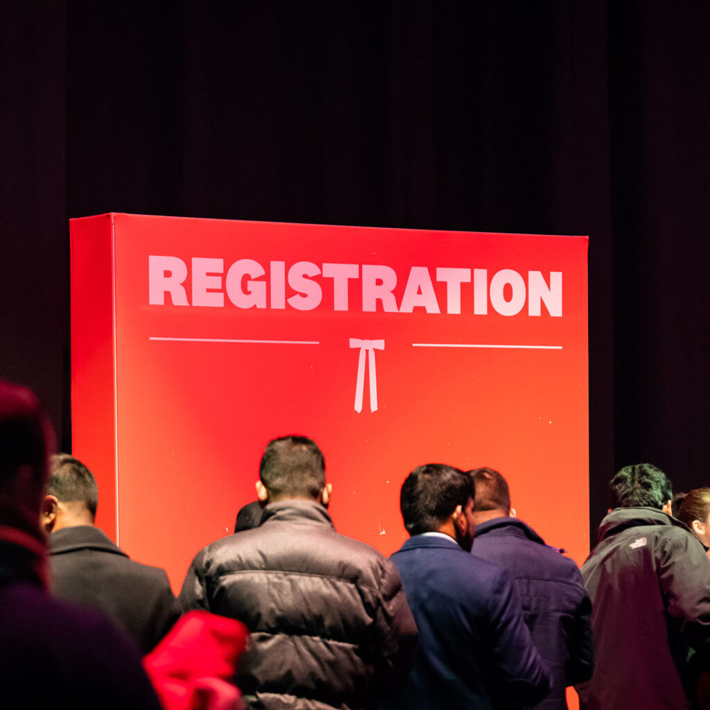 Event Registration Signage