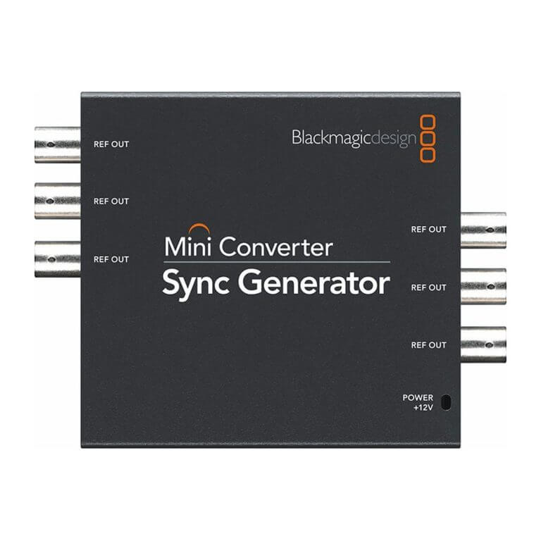 Blackmagic Mini Converter Sync Generator Hire Premier Events