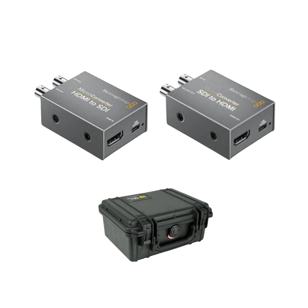 Blackmagic Micro Converter Set – HDMI SDI, SDI HDMI Hire