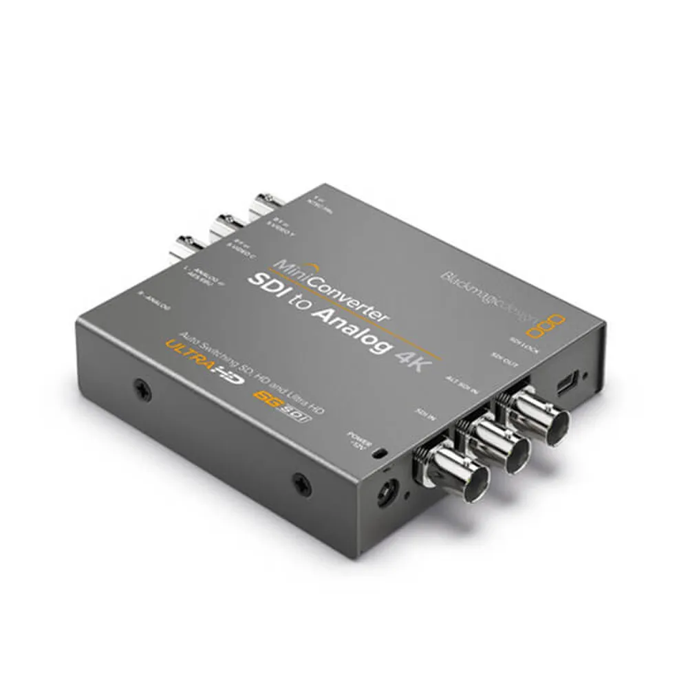 Premier Events - Fully Integrated Full Service Event Agency - BLACKMAGIC 6G-SDI > ANALOGUE 4K CONVERTER