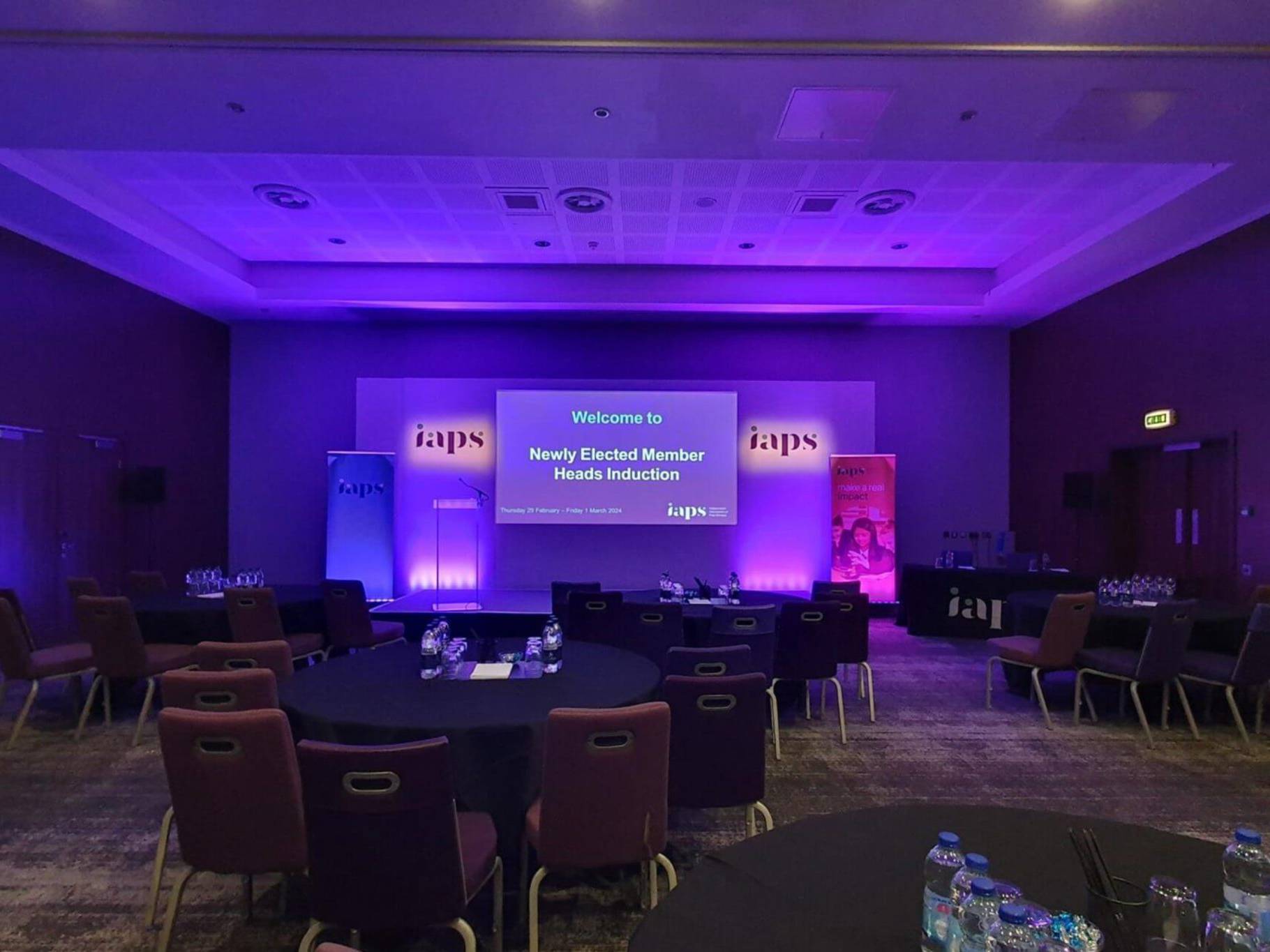 IAPS Conferences Embrace Premier AV Support