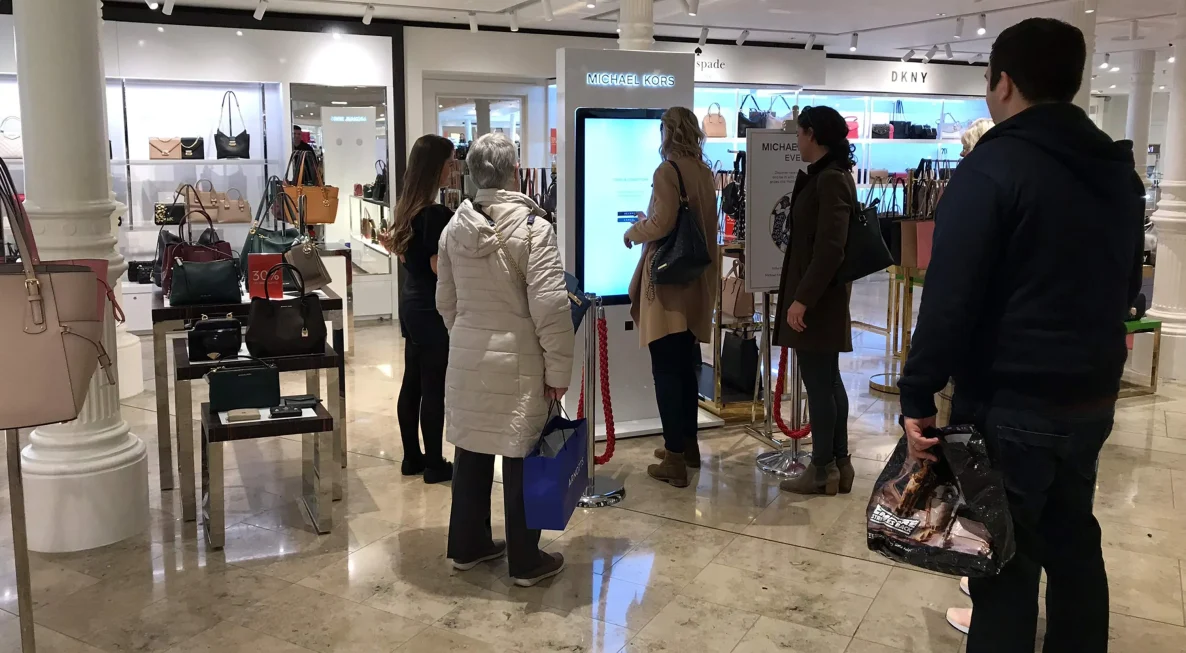 Experiential Event Prize Kiosk
