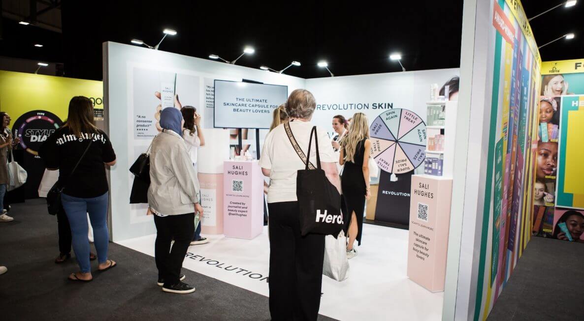 Beauty Brand Exhibition Stand Builder